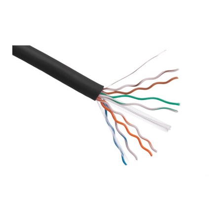 Axiom Axiom Cat6 23Awg 4-Pair Solid 550Mhz Plenum Bulk Cable Spool 1000Ft C6BCS-K1000P-AX